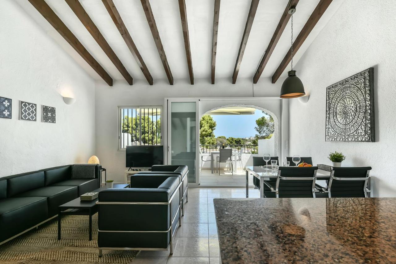 Modern Stylish Bungalow In Moraira Bagian luar foto